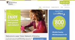 Desktop Screenshot of lincolnvisionlasik.com